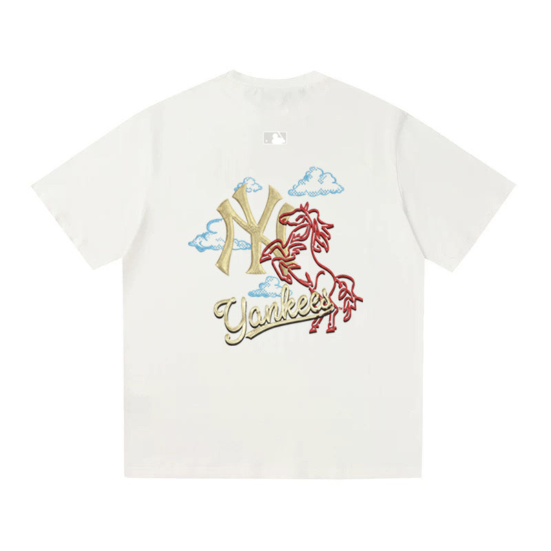 MLB Kaos Logo Seri Huruf, Unisex '"COD '"  M-205