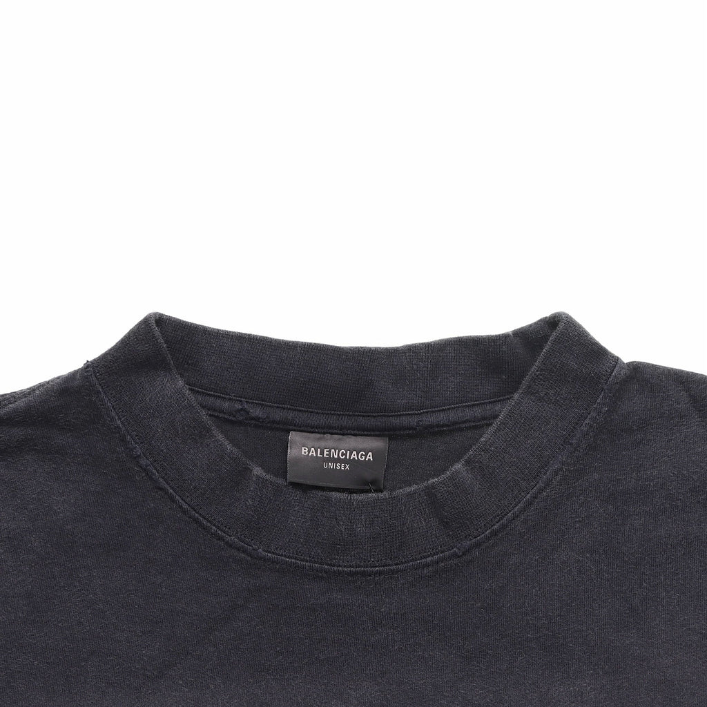 Kaos Pendek Balenciaga dengan Motif Gambar/Cetak, Cocok untuk Pria dan Wanita -BL-14