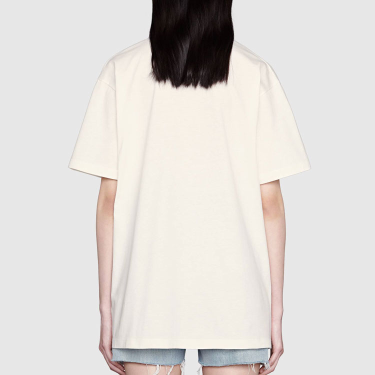 GUCCI Kaos Logo Seri Huruf, Unisex, COD '"    '"  G-32