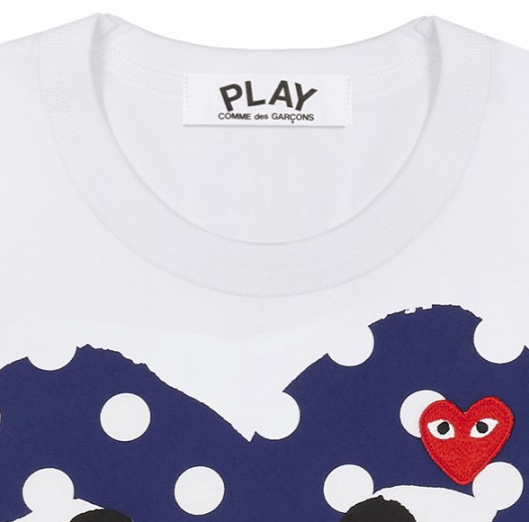 CDG Kaos Logo Seri Huruf, Unisex '"COD '" CDG-200