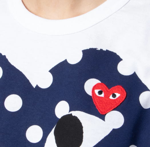 CDG Kaos Logo Seri Huruf, Unisex '"COD '" CDG-200