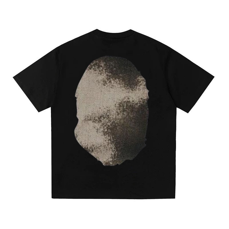 A BATHING APE Kaos Logo Seri Huruf, Unisex '"COD '"  AP-208