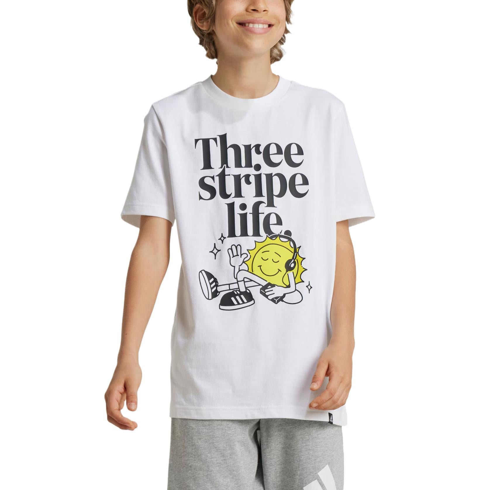 adidas Kaos Logo Seri Huruf, Unisex, COD '" AD-25