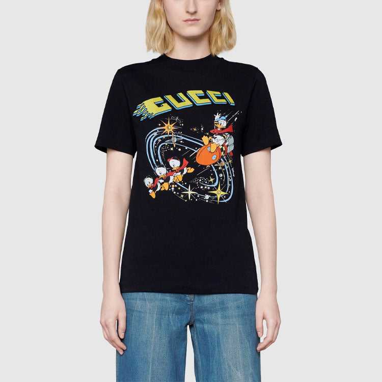 GUCCI Kaos Logo Seri Huruf, Unisex, COD '"   G-79