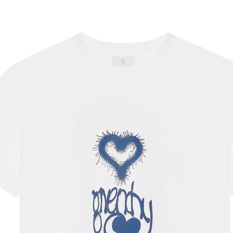 Kaos Givenchy Bermotif, Unisex -J-40