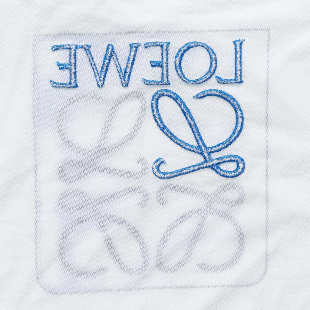 Kaos Pendek LOEWE dengan Motif Gambar/Cetak, Cocok untuk Pria dan Wanita -LE-03