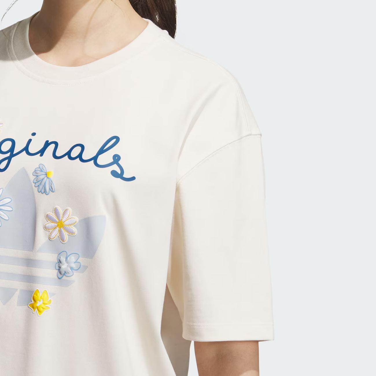 adidas Kaos Logo Seri Huruf, Unisex, COD '" AD-8