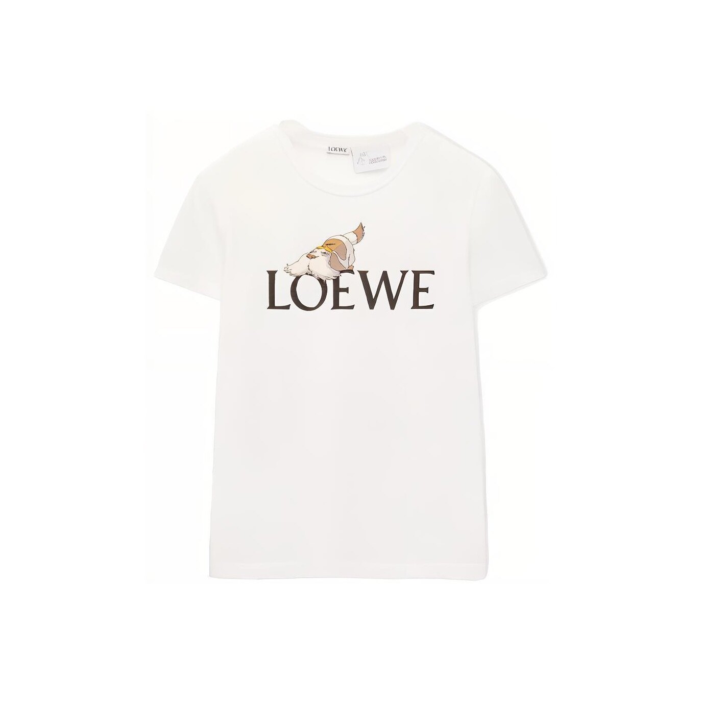 Kaos Pendek LOEWE dengan Motif Gambar/Cetak, Cocok untuk Pria dan Wanita -LE-01