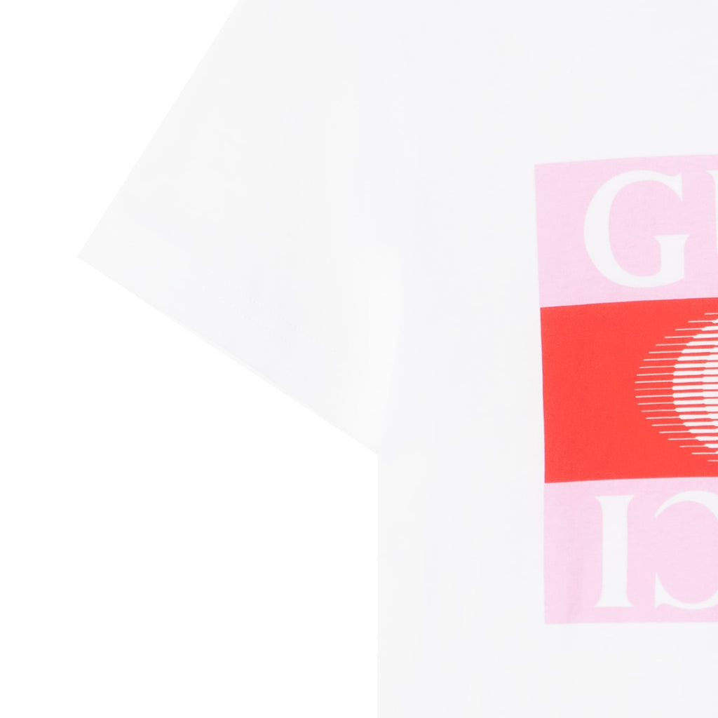 GUCCI Kaos Logo Seri Huruf, Unisex, COD '"   G-69