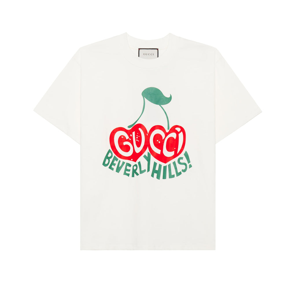 GUCCI Kaos Logo Seri Huruf, Unisex, COD '"    '"  G-54