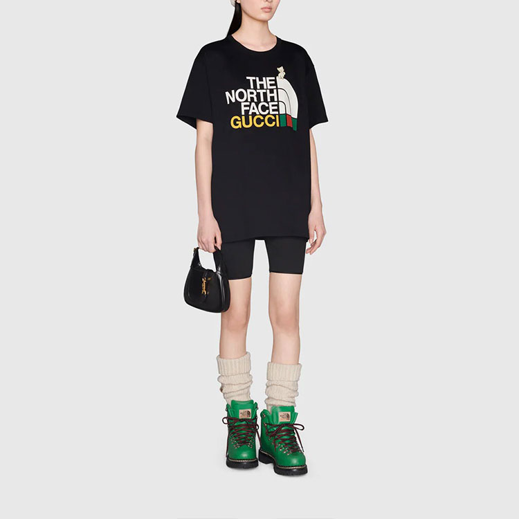 GUCCI Kaos Logo Seri Huruf, Unisex, COD '"   G-77