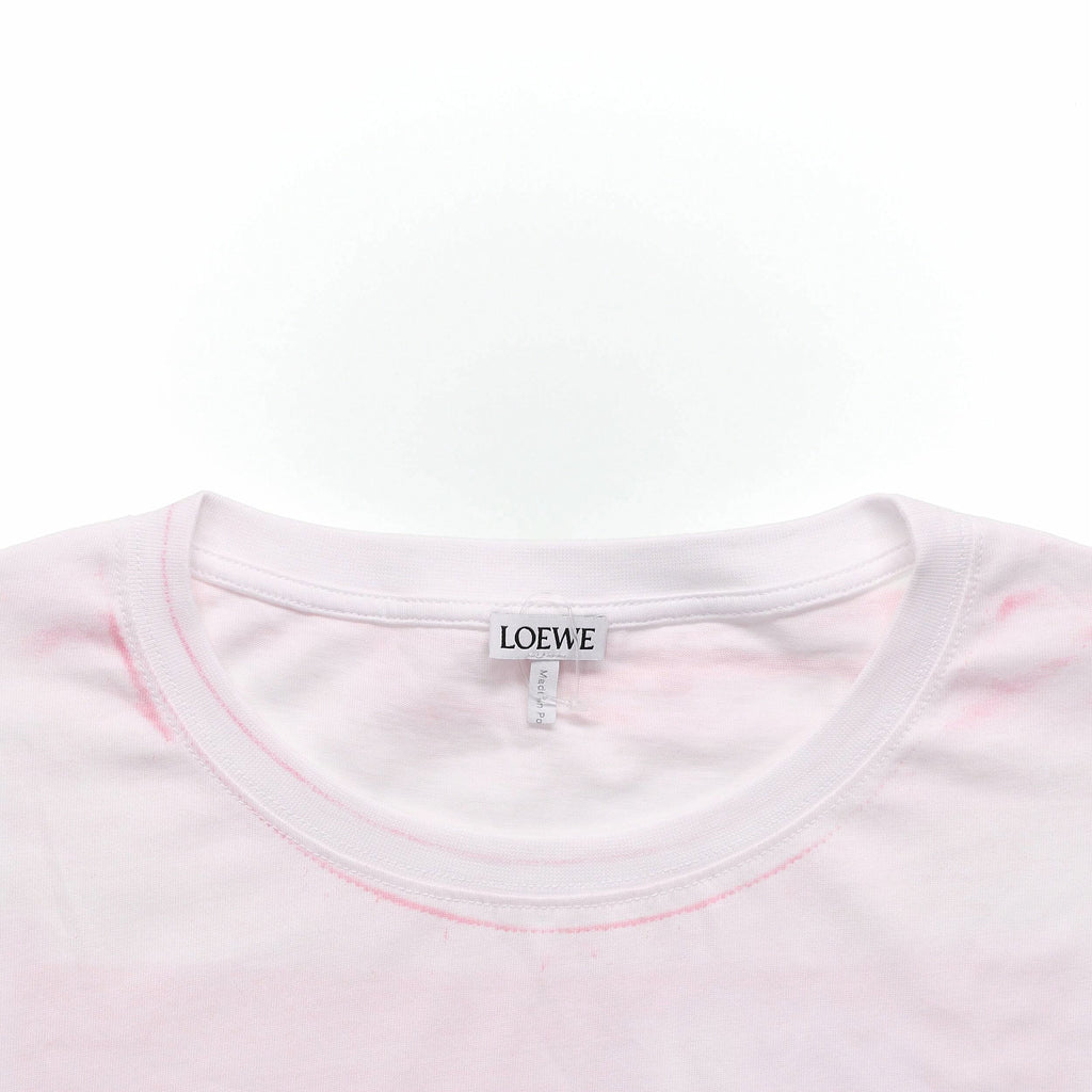 Kaos Pendek LOEWE dengan Motif Gambar/Cetak, Cocok untuk Pria dan Wanita -LE-06