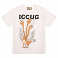 GUCCI Kaos Logo Seri Huruf, Unisex, COD '"  G-112