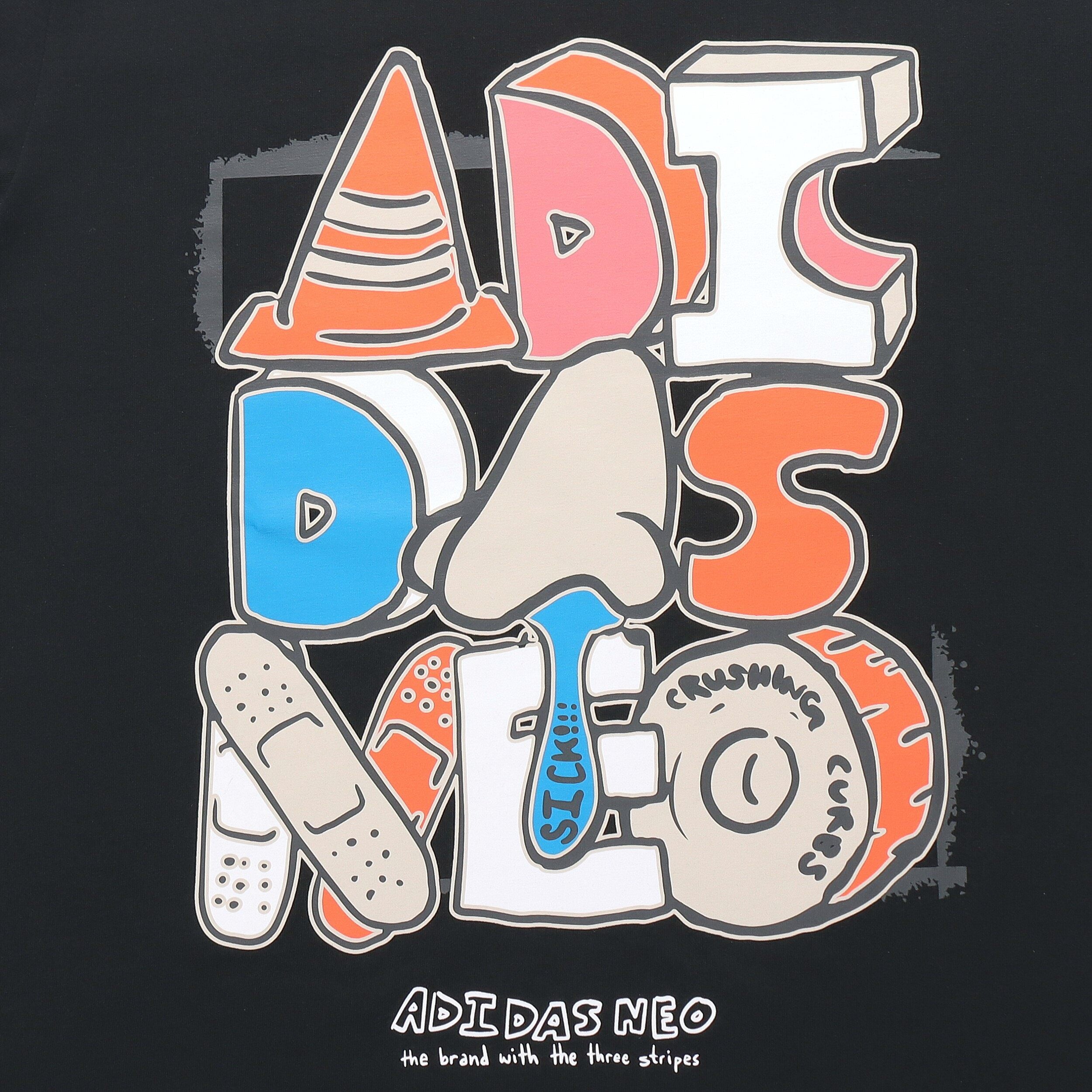 adidas Kaos Logo Seri Huruf, Unisex, COD '" AD-17