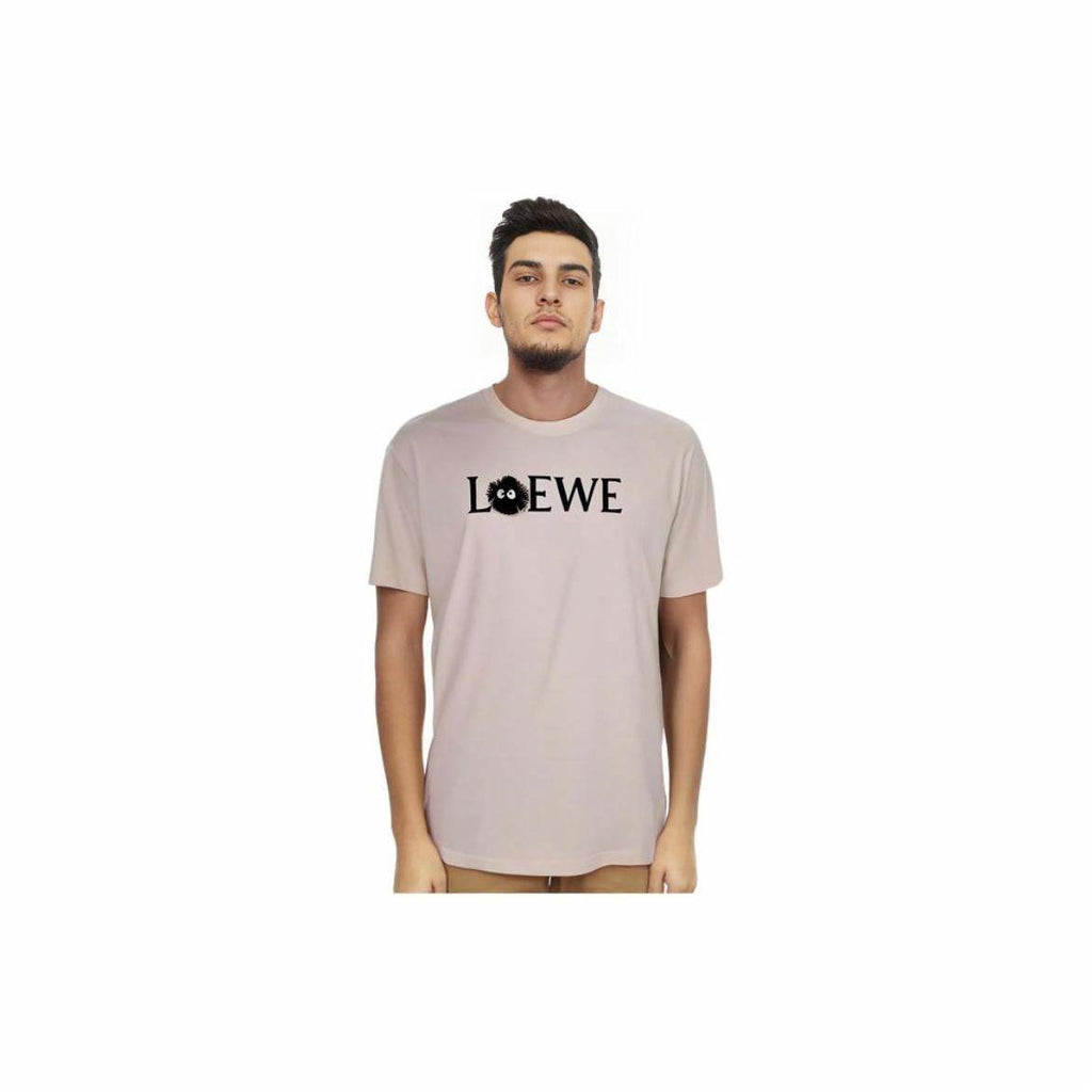 Kaos Pendek LOEWE dengan Motif Gambar/Cetak, Cocok untuk Pria dan Wanita -LE-10