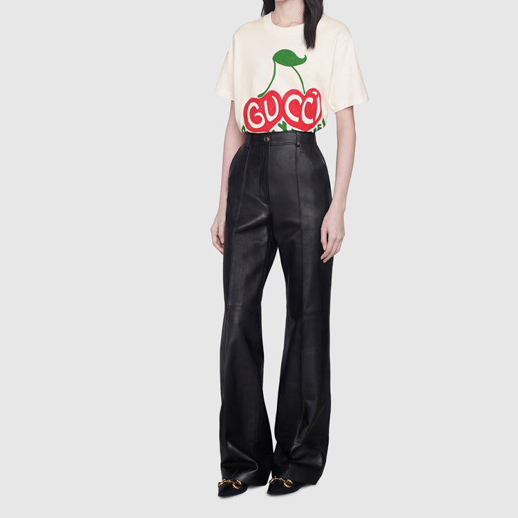 GUCCI Kaos Logo Seri Huruf, Unisex, COD '"    '"  G-54