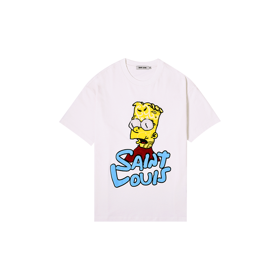 LV Kaos Logo Seri Huruf, Unisex, COD '-L-25