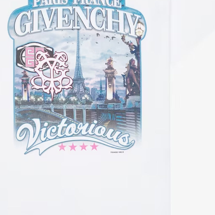 Kaos Givenchy Bermotif, Unisex -J-39