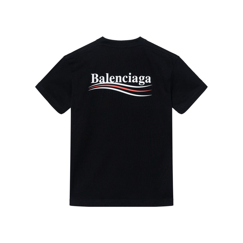 Kaos Pendek Balenciaga dengan Motif Gambar/Cetak, Cocok untuk Pria dan Wanita -BL-15