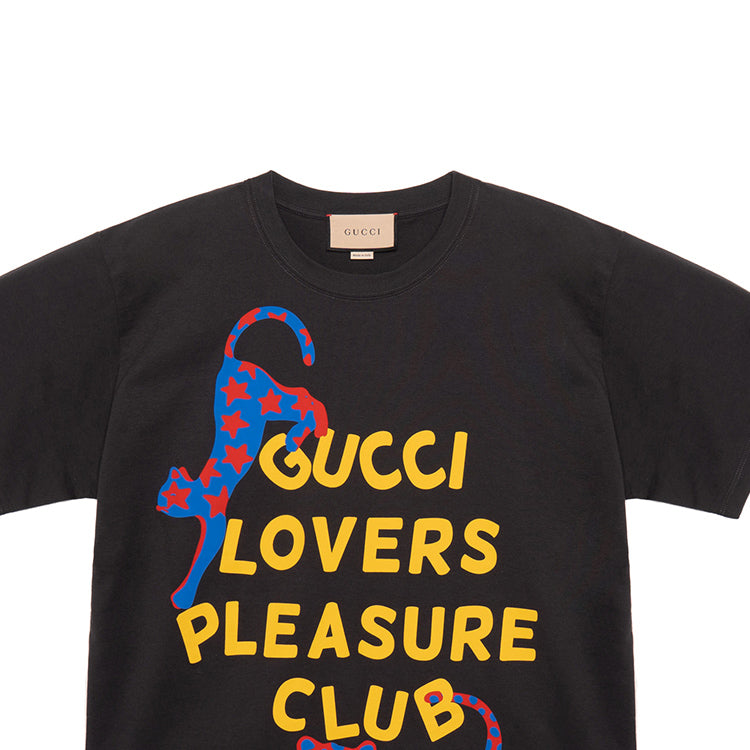 GUCCI Kaos Logo Seri Huruf, Unisex, COD '"  G-98
