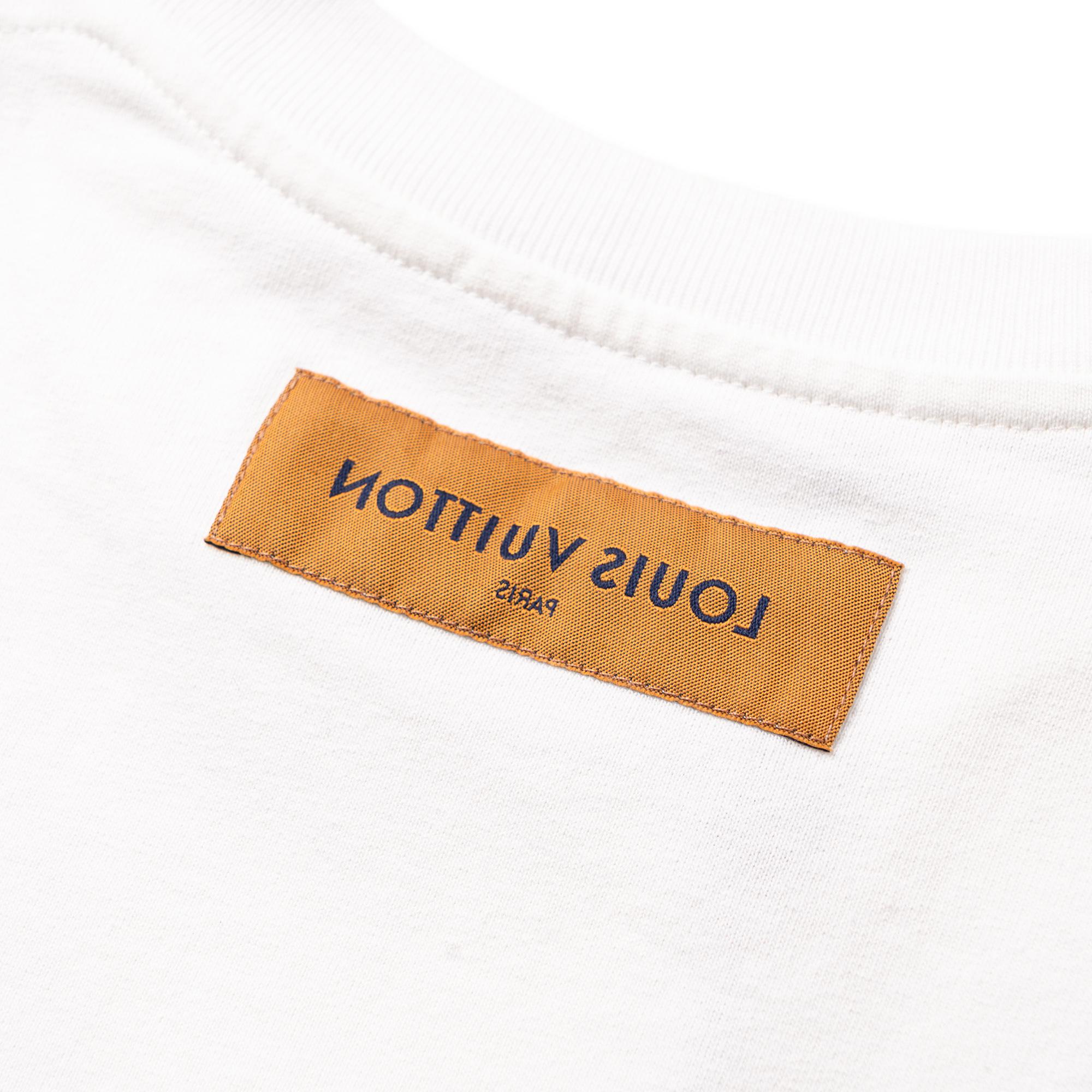 LV Kaos Logo Seri Huruf, Unisex, COD '-L-05