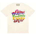 GUCCI Kaos Logo Seri Huruf, Unisex, COD '"   G-88