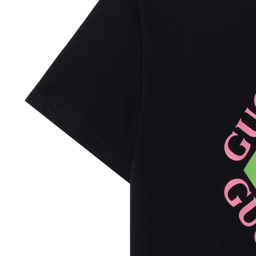 GUCCI Kaos Logo Seri Huruf, Unisex, COD '" "  G-102