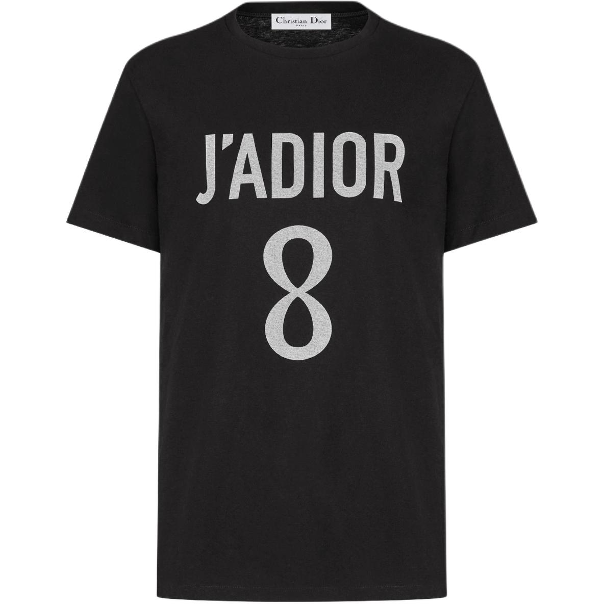 Kaos Pendek DIOR dengan Motif Gambar/Cetak, Cocok untuk Pria dan Wanita  -D-23