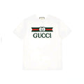 GUCCI Kaos Logo Seri Huruf, Unisex, COD '"    '"  GU10