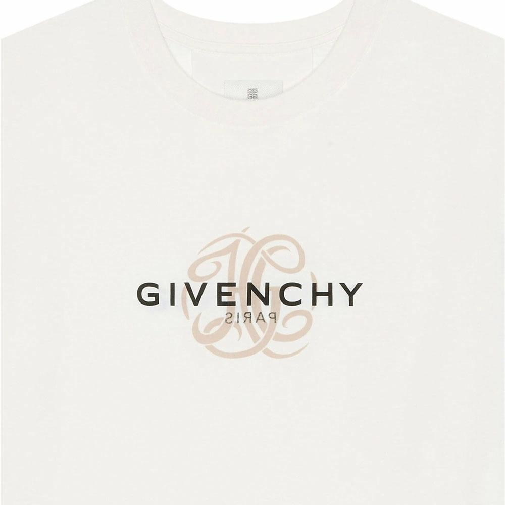 Kaos Givenchy Bermotif, Unisex -J-41