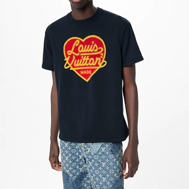 LV Kaos Logo Seri Huruf, Unisex, COD '-L-16