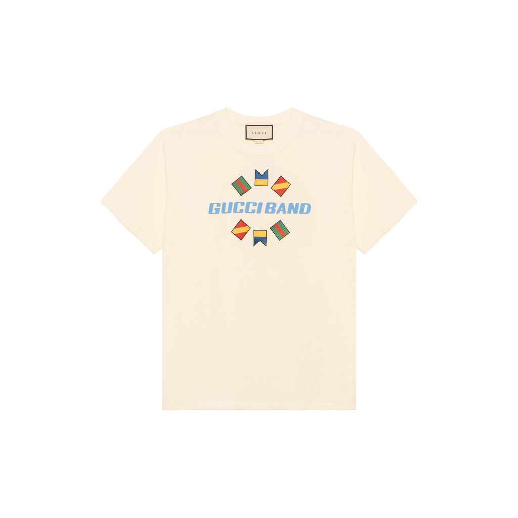 GUCCI Kaos Logo Seri Huruf, Unisex, COD '"   G-85