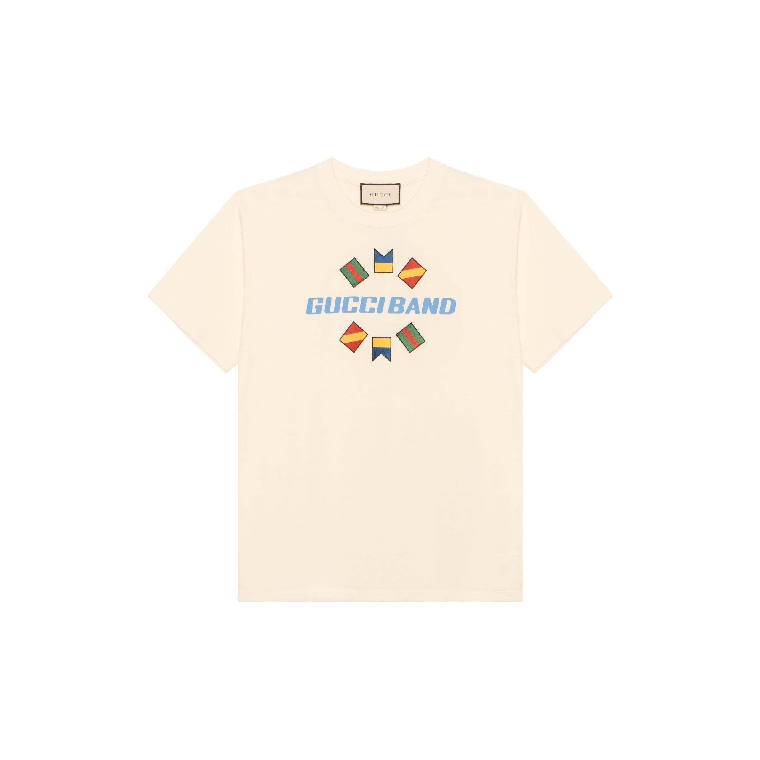 GUCCI Kaos Logo Seri Huruf, Unisex, COD '"   G-85