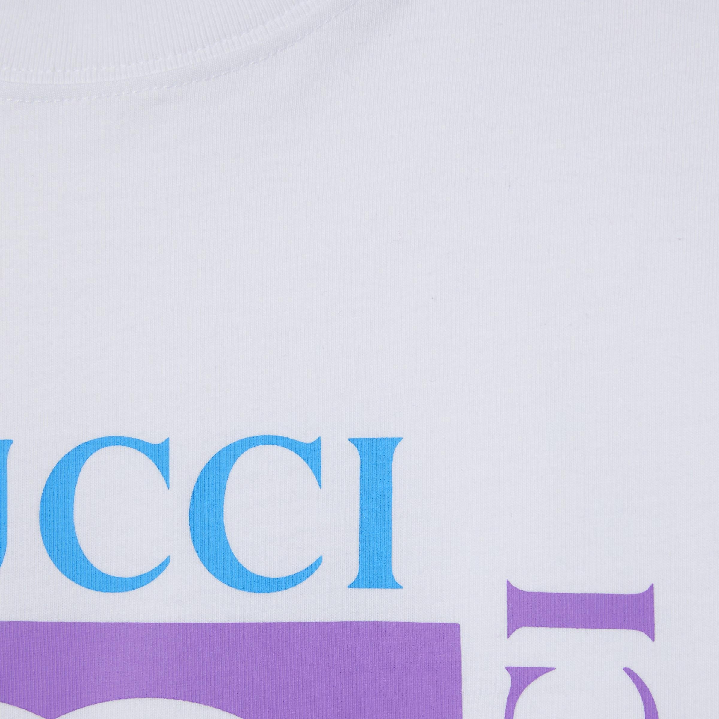 GUCCI Kaos Logo Seri Huruf, Unisex, COD '"    '"  G-13