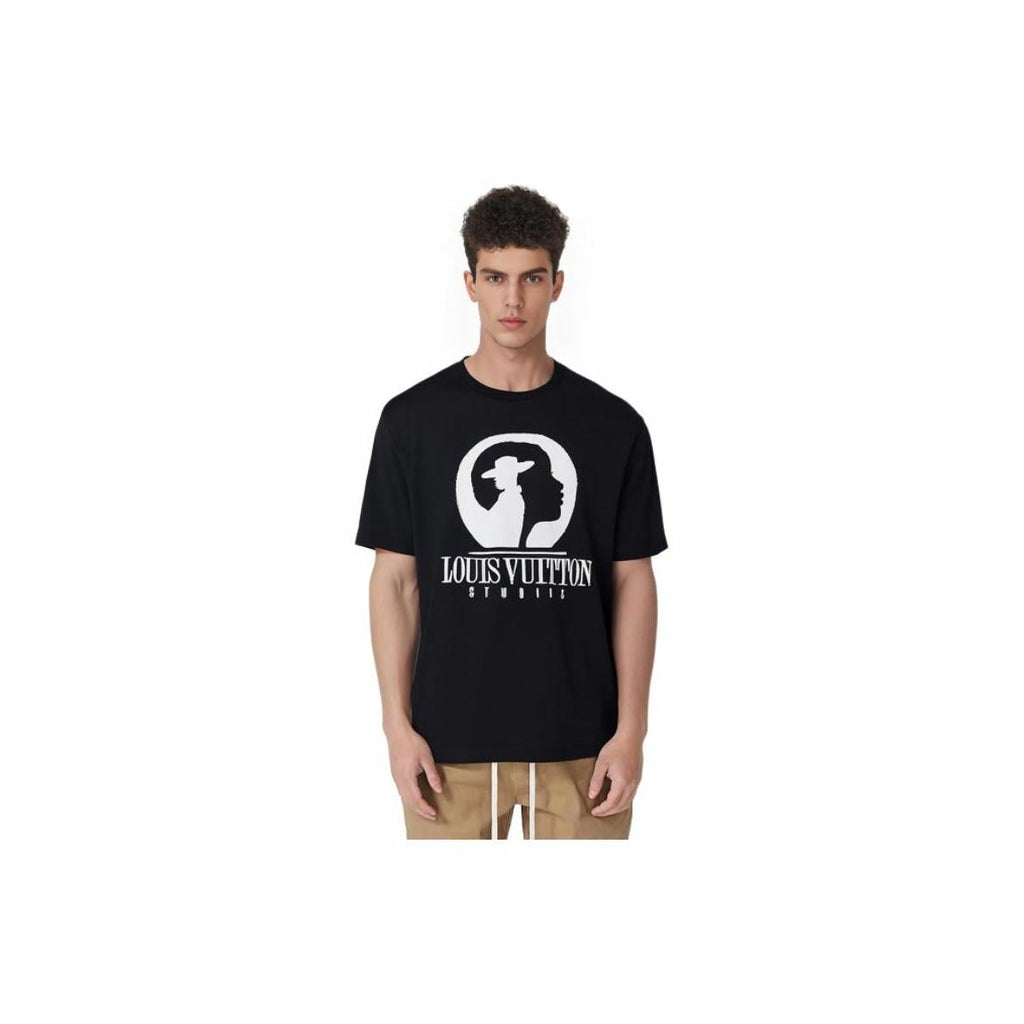LV Kaos Logo Seri Huruf, Unisex, COD '-L-19