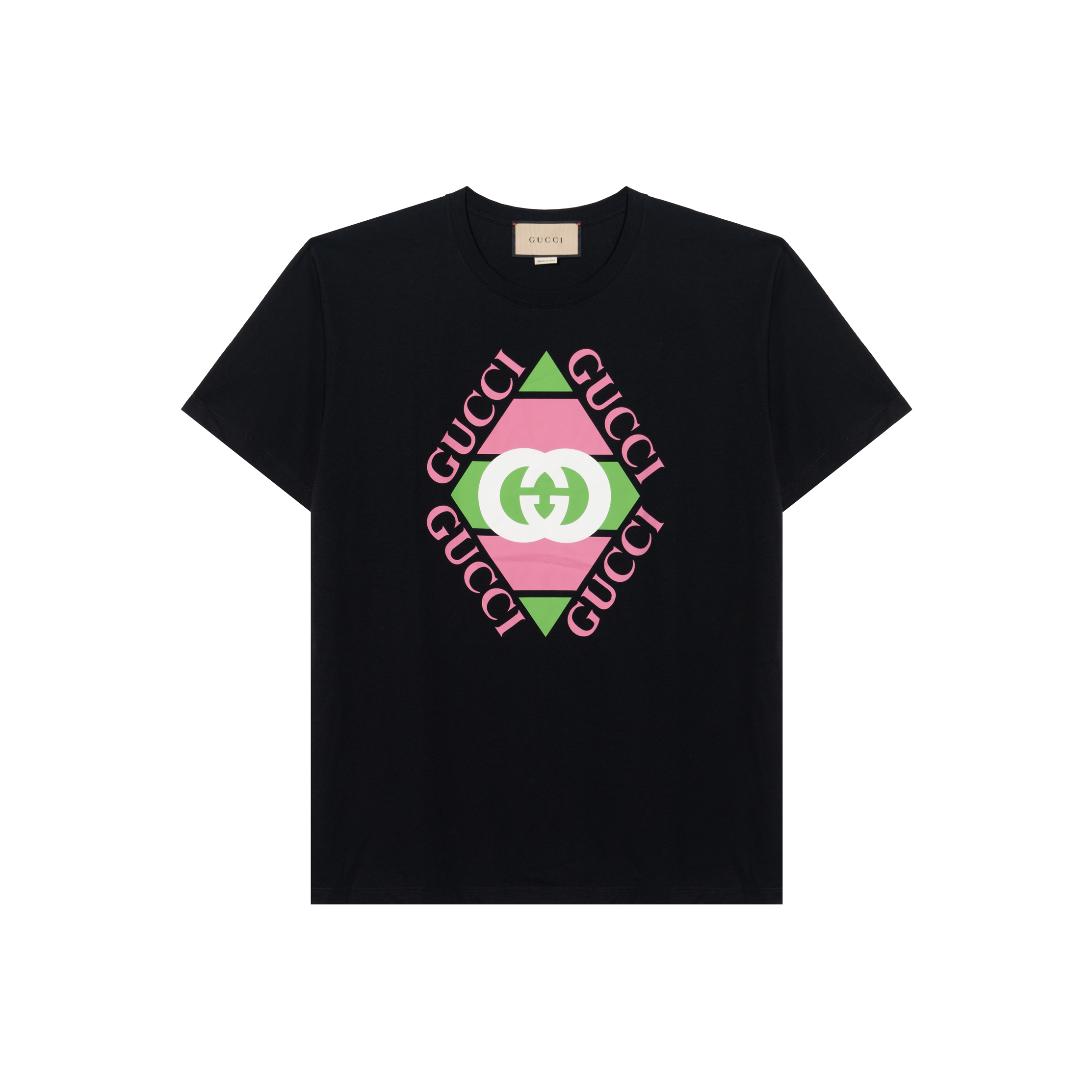 GUCCI Kaos Logo Seri Huruf, Unisex, COD '" "  G-102