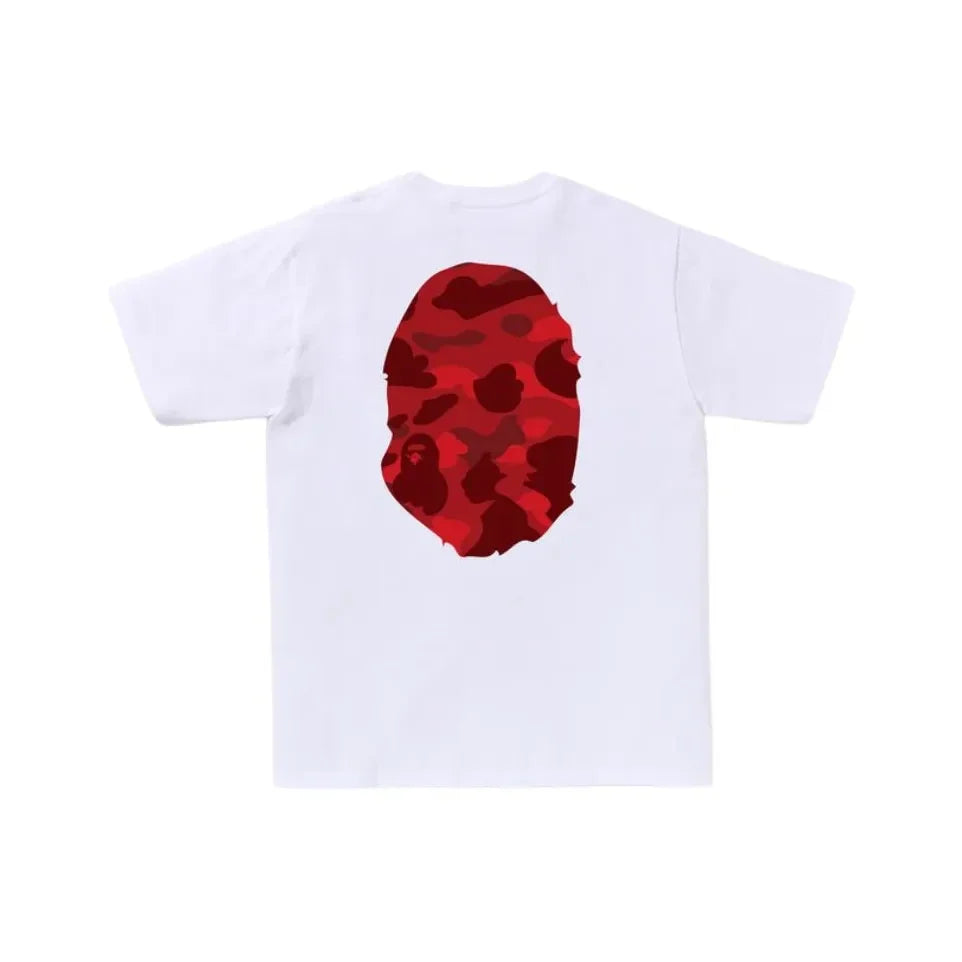 A BATHING APE Kaos Logo Seri Huruf, Unisex '"COD '"  AP-200