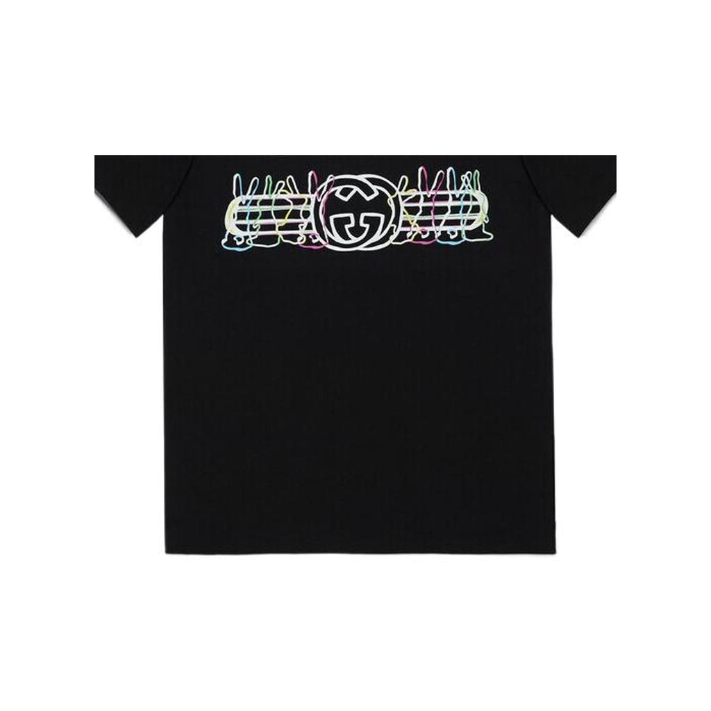 GUCCI Kaos Logo Seri Huruf, Unisex, COD '"    '"  G-43