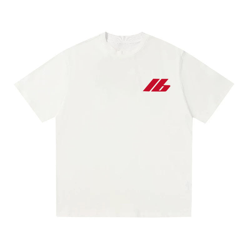 BALENCIAGA Kaos Logo Seri Huruf, Unisex '"COD '"  BA-13