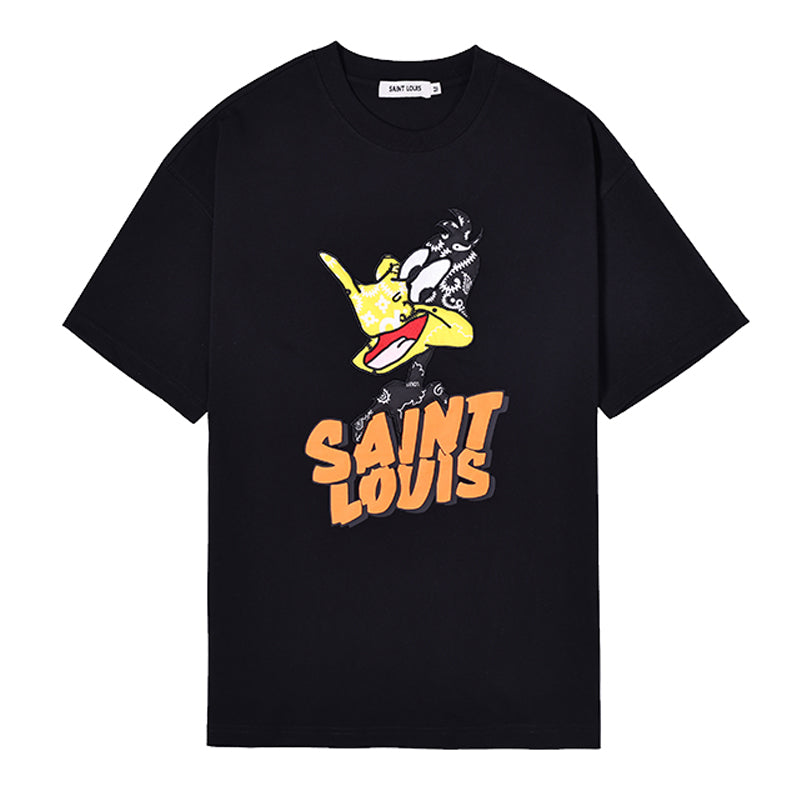 LV Kaos Logo Seri Huruf, Unisex, COD '-L-28