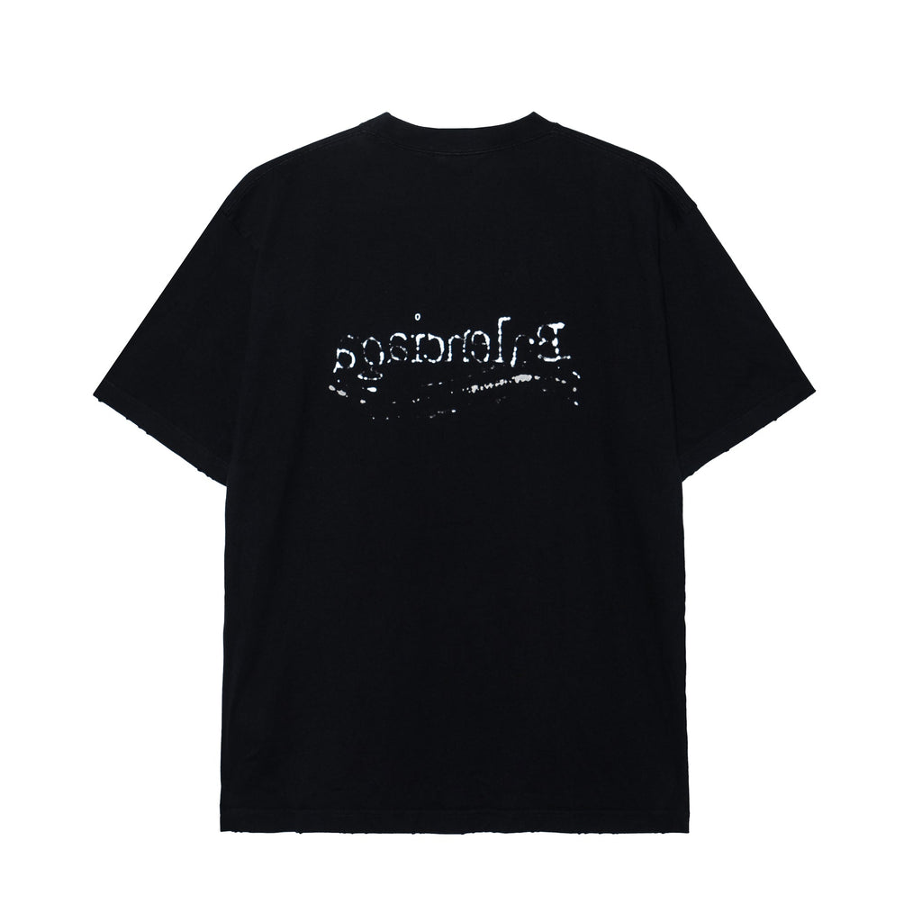 Kaos Pendek Balenciaga dengan Motif Gambar/Cetak, Cocok untuk Pria dan Wanita -BL-10