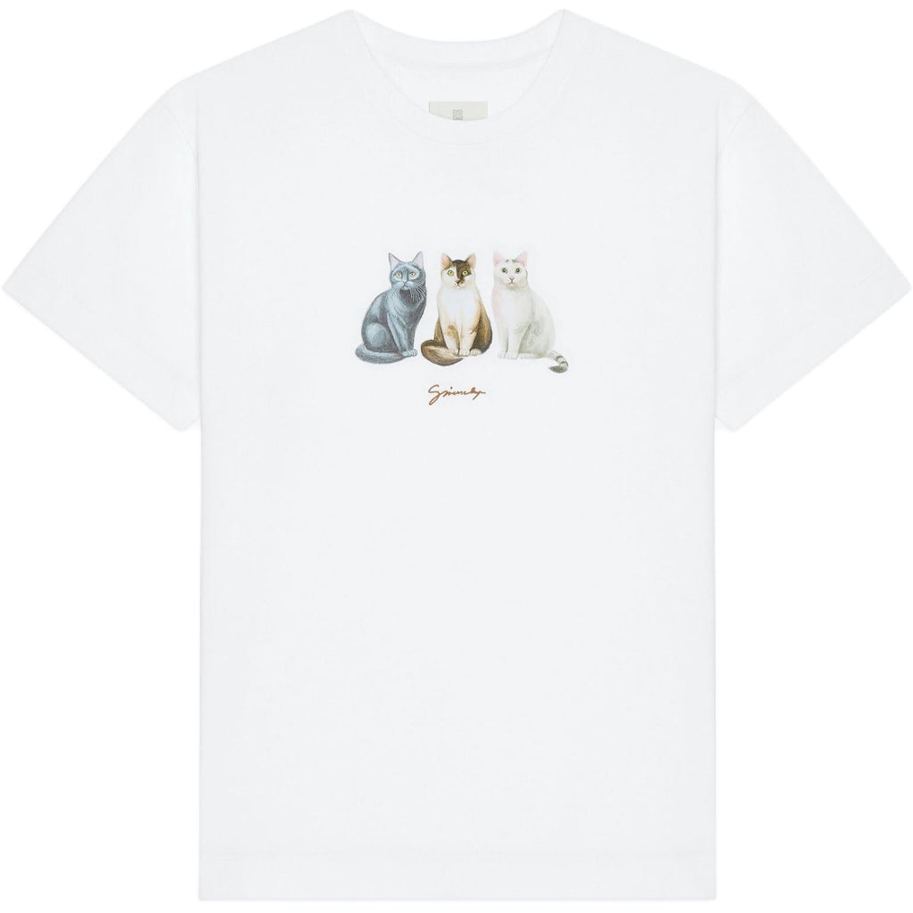 Kaos Givenchy Bermotif, Unisex -J-38