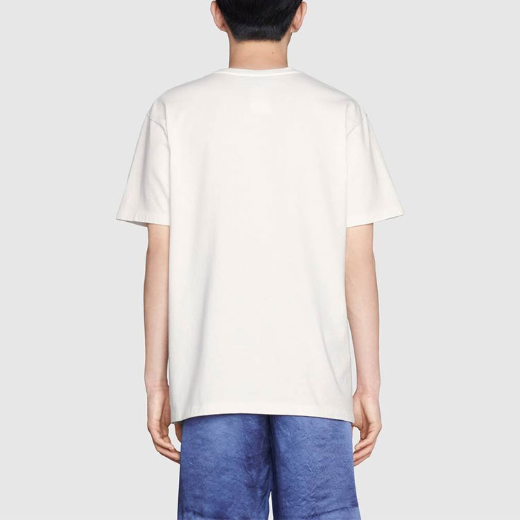 GUCCI Kaos Logo Seri Huruf, Unisex, COD '"  G-112