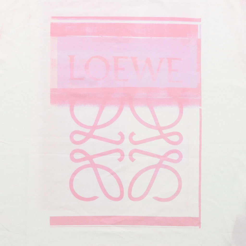 Kaos Pendek LOEWE dengan Motif Gambar/Cetak, Cocok untuk Pria dan Wanita -LE-06