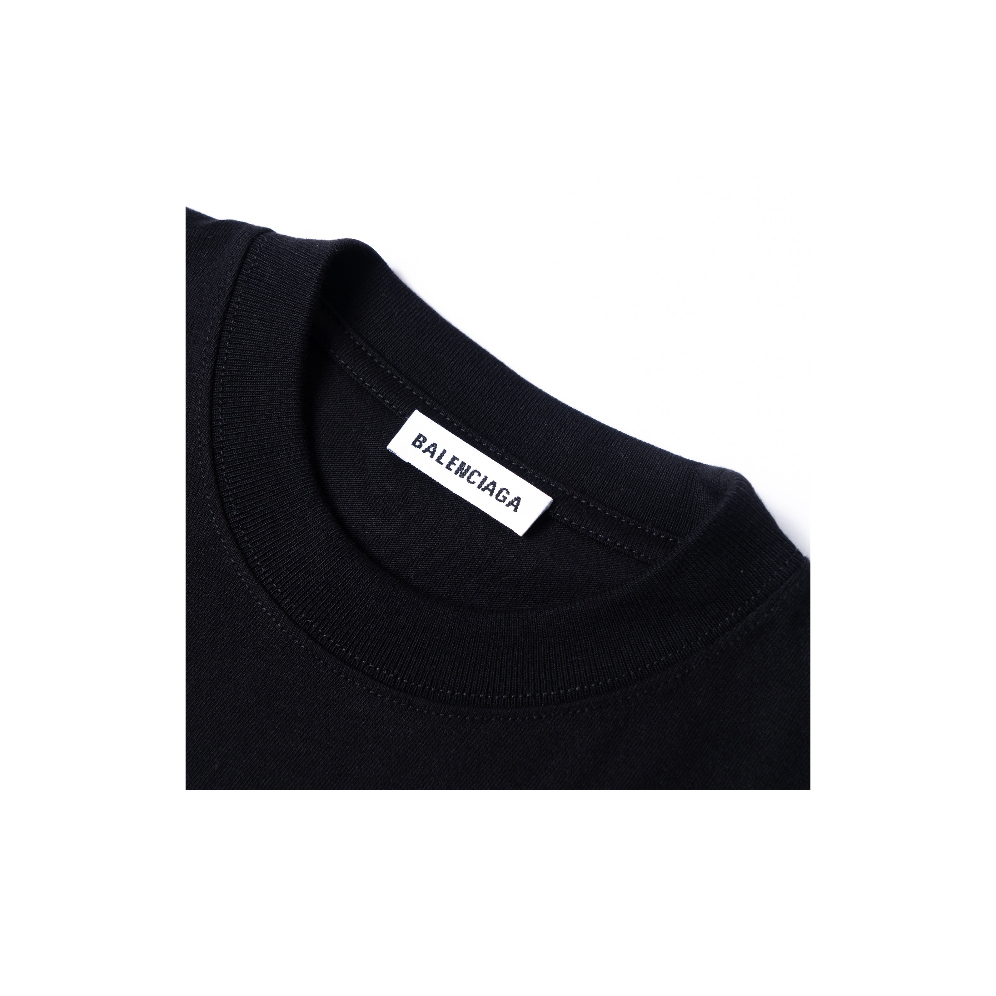 Kaos Pendek Balenciaga dengan Motif Gambar/Cetak, Cocok untuk Pria dan Wanita -BL-15