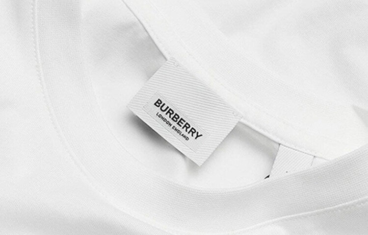 Burberry Kaos Logo Seri Huruf, Unisex, COD '"B-49