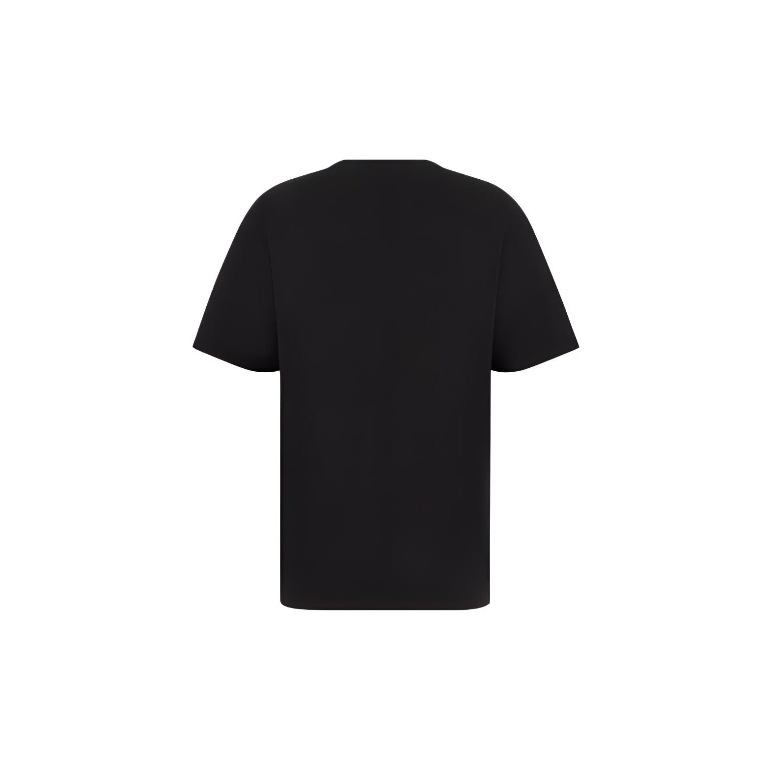 Kaos Pendek DIOR dengan Motif Gambar/Cetak, Cocok untuk Pria dan Wanita  -D-03