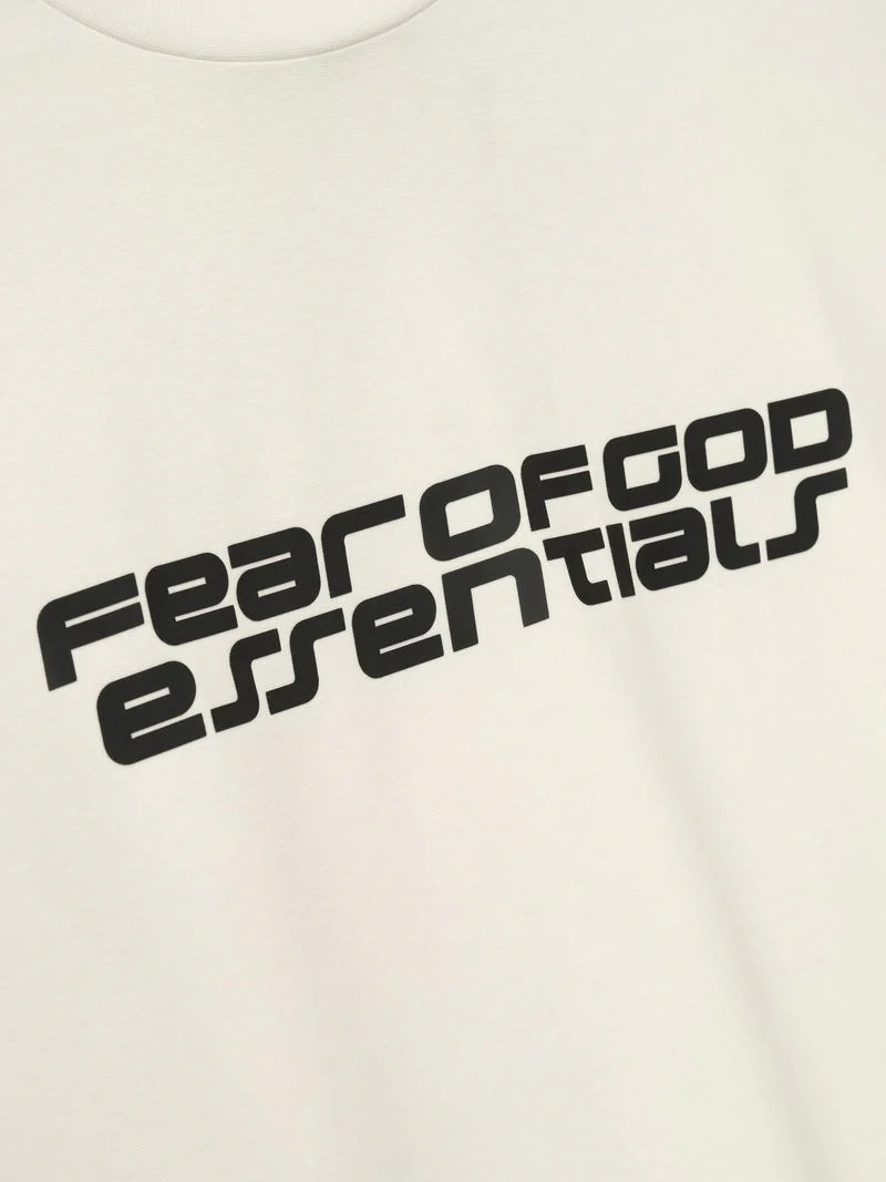 FEAR OF GOD Essentials Kaos Logo Seri Huruf, Unisex '"COD '"  FOG - 6