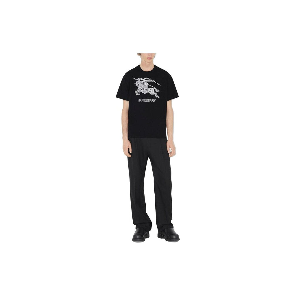 Burberry Kaos Logo Seri Huruf, Unisex, COD '"B-10
