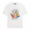 LV Kaos Logo Seri Huruf, Unisex, COD '-L-08